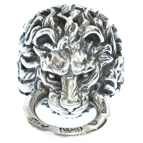 LION RING IN MOUTH ライオンインマウス リング