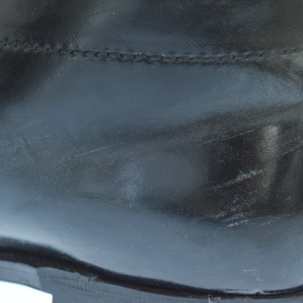 CHROME HEARTS(クロムハーツ) ×ALDEN Black Cordovan Modified Last 86452 オールデン グロメット装飾チャッカブーツ コードバン