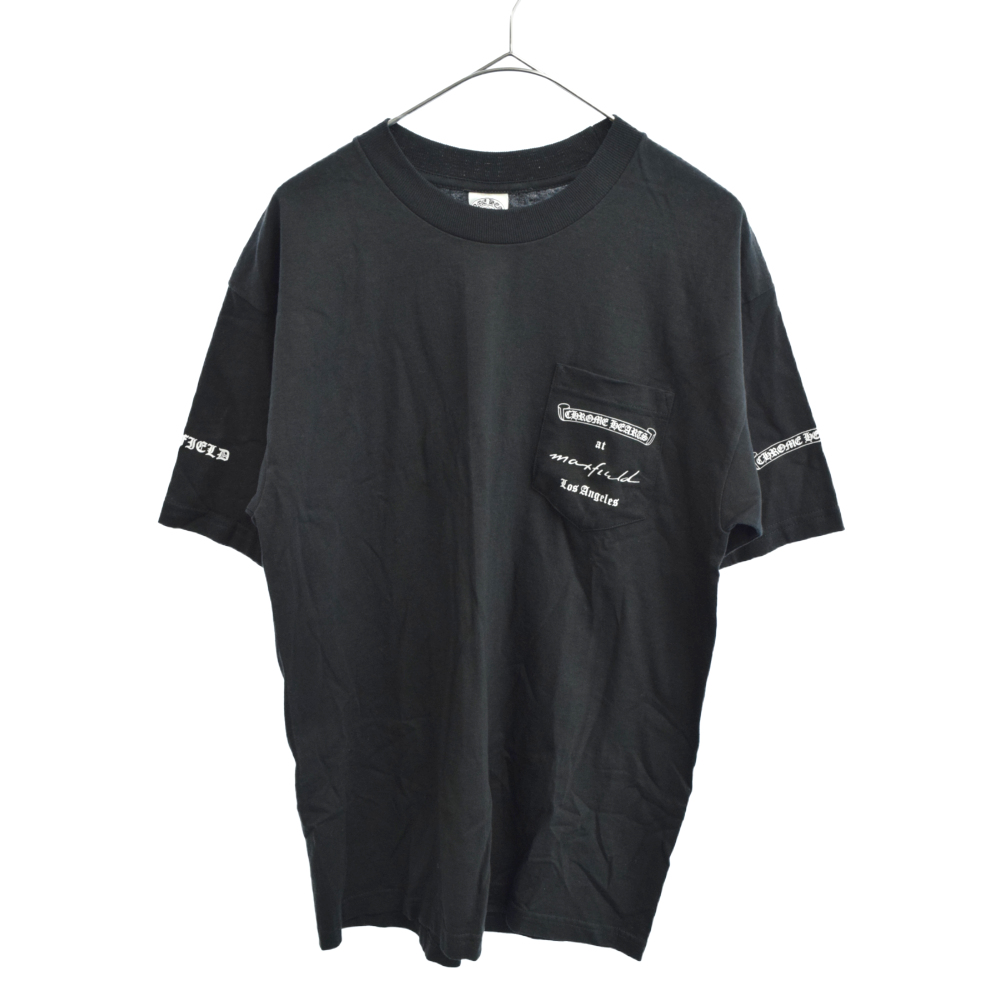 CHROME HEARTS(クロムハーツ) maxfield マックスフィールド ダガープリント半袖Tシャツ ブラック