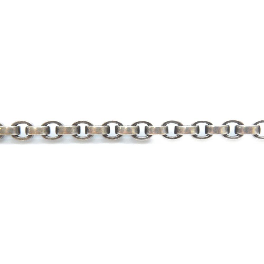 STARLINGEAR(スターリンギア) Small Plain Link Chain スモールプレーンリンクチェーン シルバー 50cm