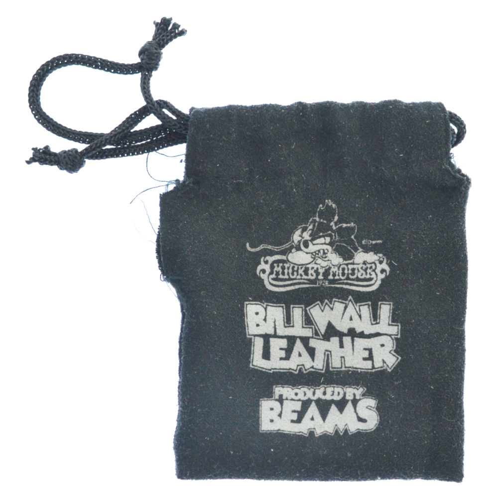 Bill Wall Leather/BWL(ビルウォールレザー) ×Disney×Mickey ディズニー ミッキーマウス シルバーウォレットチェーン