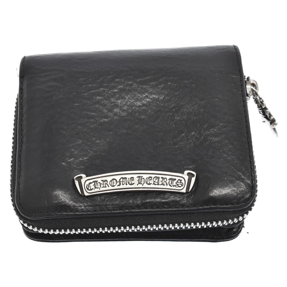 CHROME HEARTS Square Zip Bill Wallet