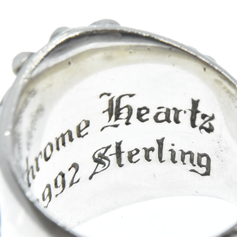 CHROME HEARTS(クロムハーツ) KEEPER RING キーパーリング 17号 シルバー【2022G270012】