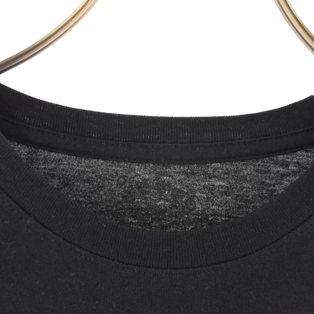 CHROME HEARTS(クロムハーツ) バックスクロールラベルプリント半袖ポケットTシャツ カットソー ブラック【2023K100017】