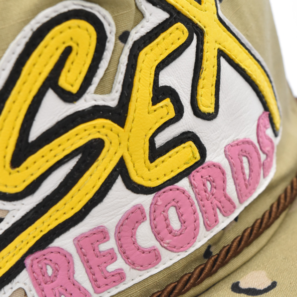 CHROME HEARTS(クロムハーツ) Matty Boy Sex Records 5 Panel Hat Camo マッティボーイ ファイブ パネル ハット キャップ カモ【3523C020013】