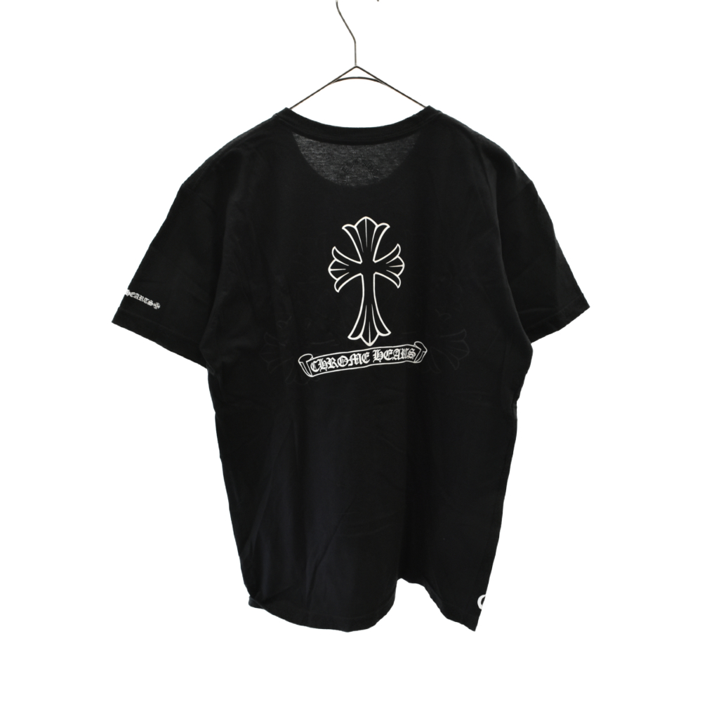 CHROME HEARTS(クロムハーツ) クロスプリントポケット半袖Tシャツ カットソー【7021I090002】