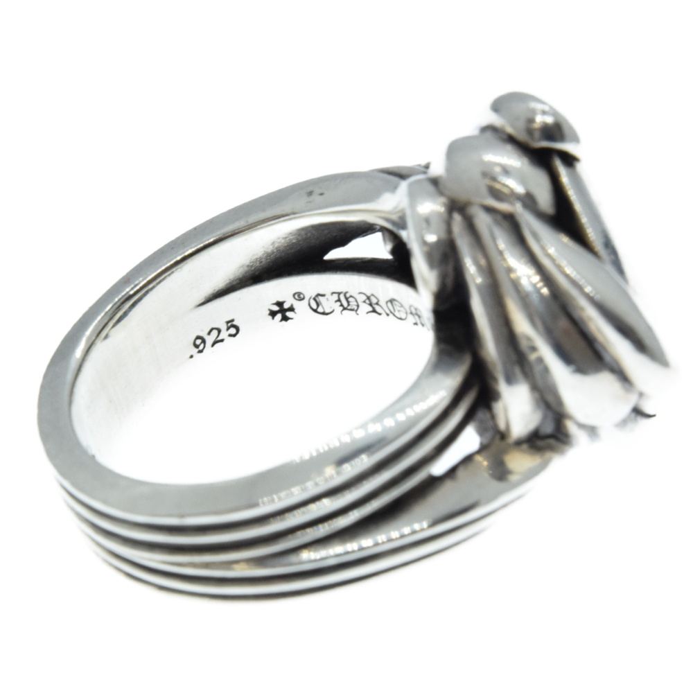 CHROME HEARTS(クロムハーツ) COCK TAIL CH PLUS/カクテルCHプラス リング 14号【7021I150025】