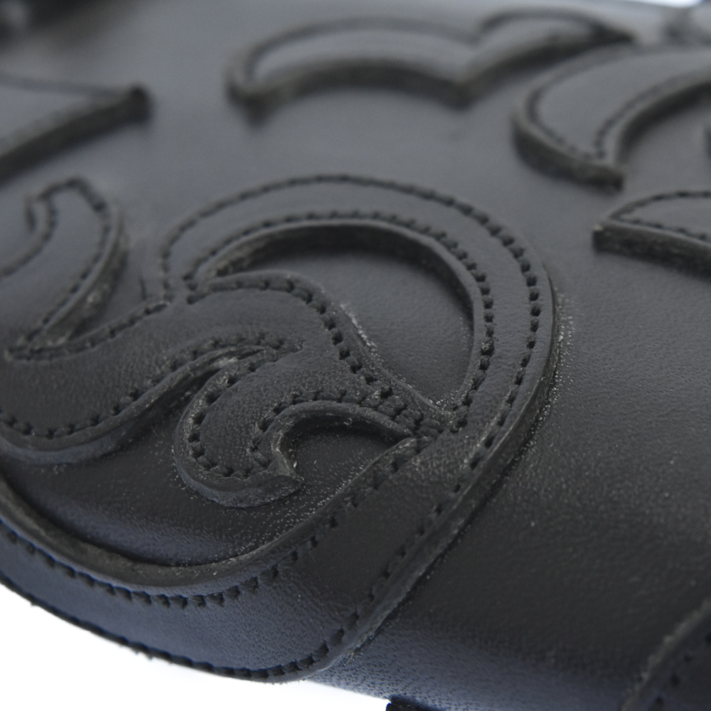 Gaboratory/Gabor(ガボラトリー/ガボール) Atelier Mark Overlay Saddle Leather Round Zip Wallet レザーラウンドジップウォレット 長財布 ギャランティ付き【7021J310004】