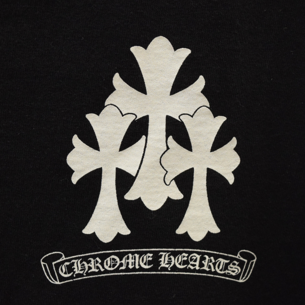CHROME HEARTS(クロムハーツ) セメタリークロスプリント タンクトップ ブラック L【7021K070005】