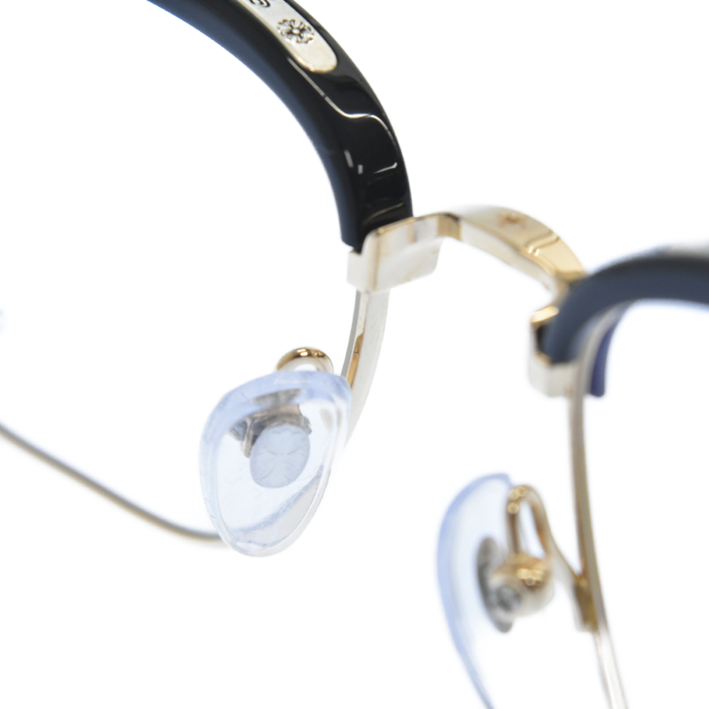 CHROME HEARTS(クロムハーツ) SLUNTRADICTION ハーフリムアイウェア 眼鏡 サングラス【7021K090001】