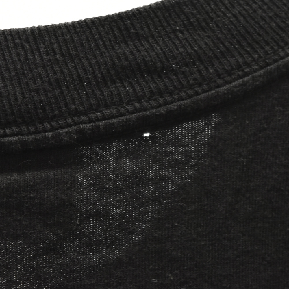 CHROME HEARTS(クロムハーツ) ネックロゴプリント ポケット半袖Tシャツ カットソー ダガー XL【7021K220006】