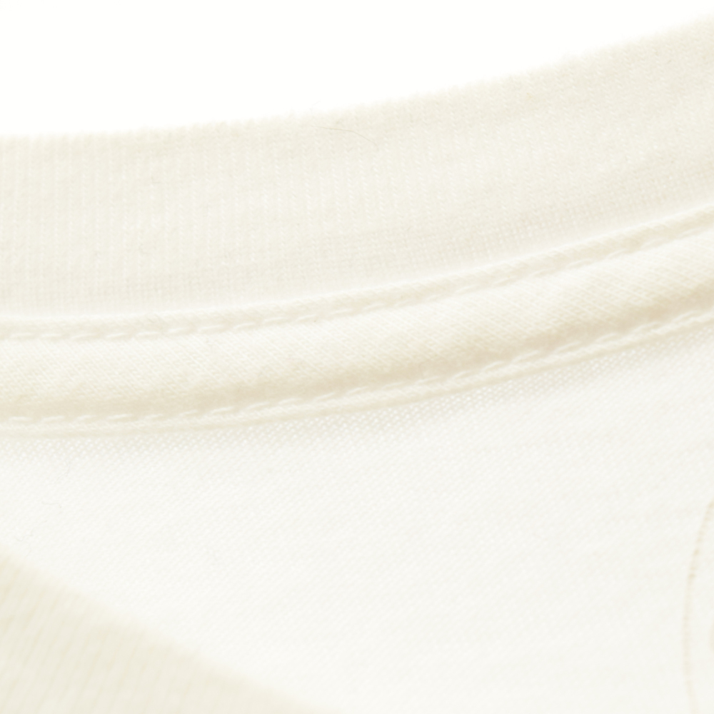 CHROME HEARTS(クロムハーツ) 胸ポケット スクロールCHプラス 半袖Tシャツ カットソー ホワイト L【7022A280006】