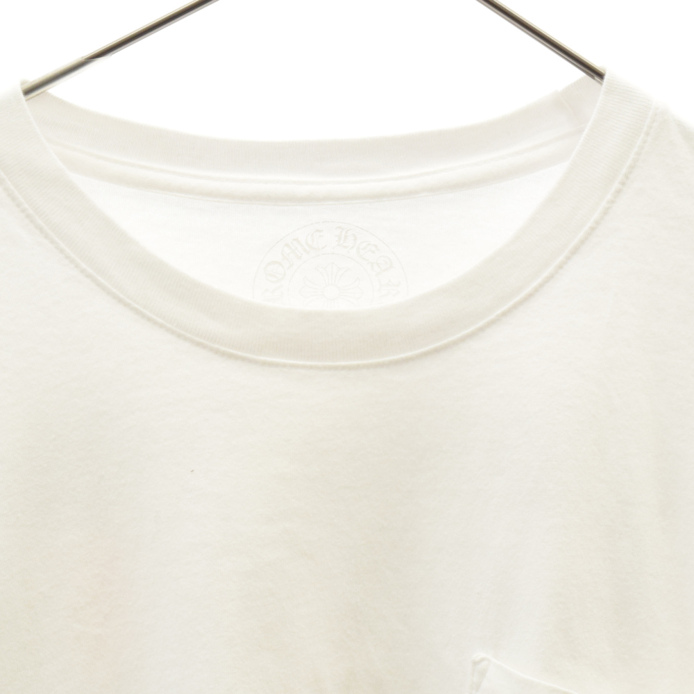 CHROME HEARTS(クロムハーツ) Made In Hollywood バックプリントクルーネック半袖Tシャツ ホワイト XL【7022C210006】