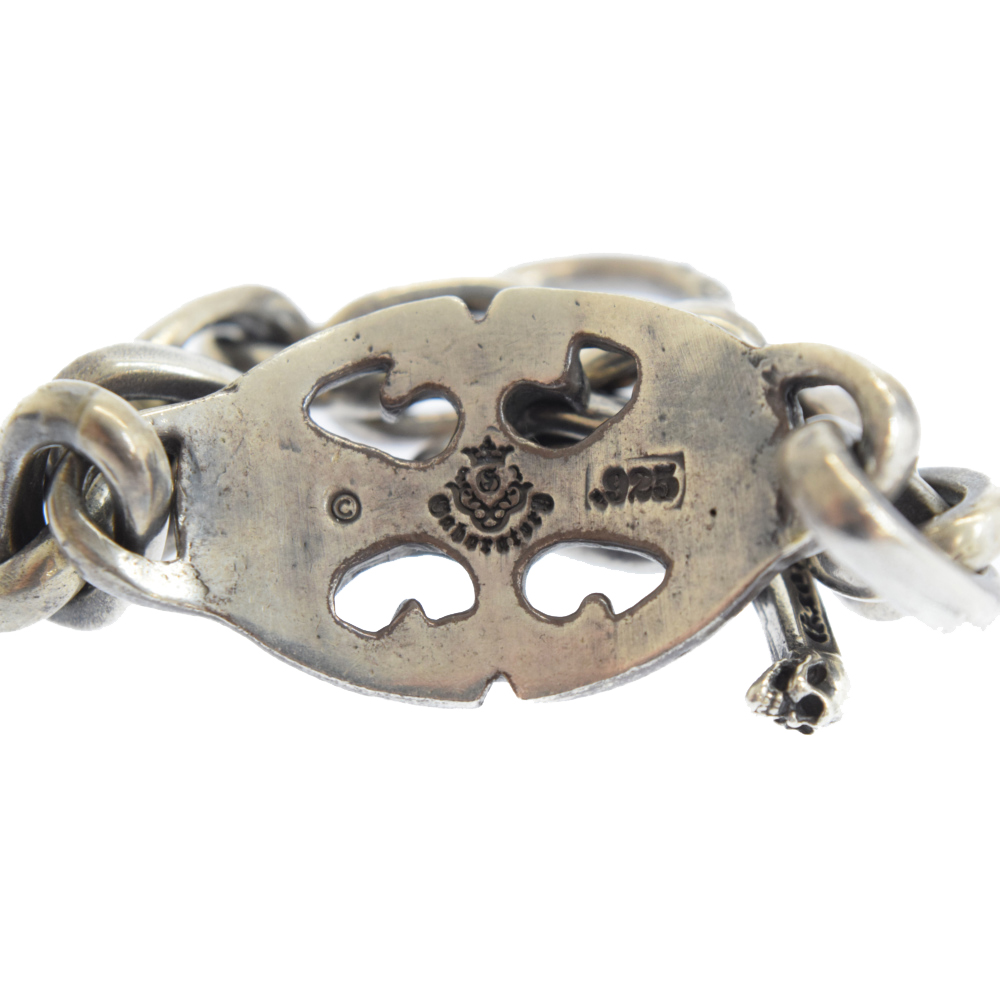 Gaboratory/Gabor(ガボラトリー/ガボール) Battle-AX ID With Master Oval Chain Links bracelet バトルアックスID ブレスレットギャランティ付き【7022D280010】