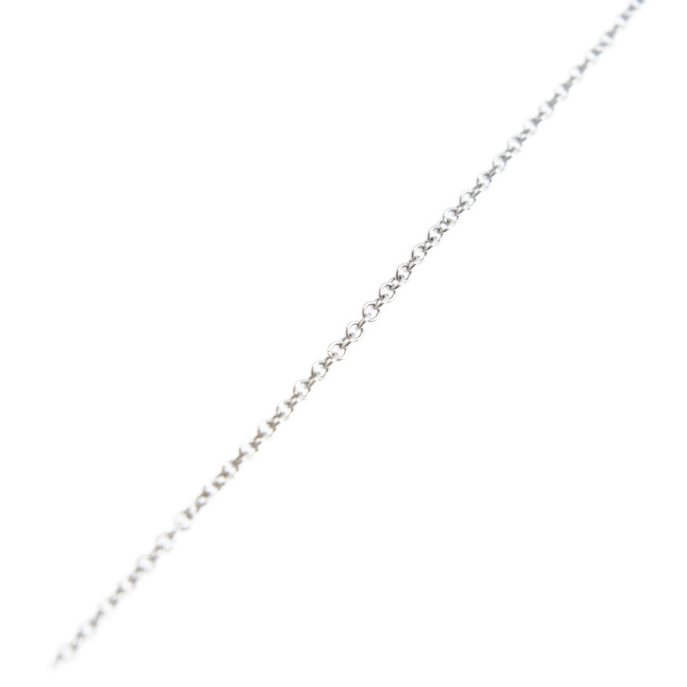 TIFFANY & Co.(ティファニー) K18WG Tスマイル ミニ ダイヤ ペンダント ネックレス ホワイトゴールド【7022F170007】
