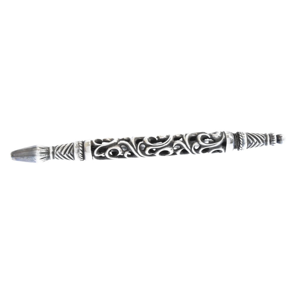 クロムハーツ フローラルボールペン silver925