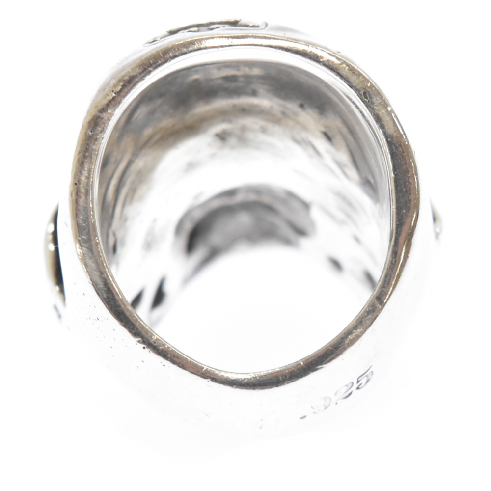 Gaboratory/Gabor(ガボラトリー/ガボール) Large Skull Ring with Jaw ラージスカルリングw/ジョー 18号【7022J240003】