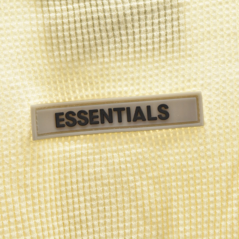 FOG Essentials(フォグエッセンシャルズ) サーマルヘンリーネック長袖Tシャツ アイボリー M【7022K190005】
