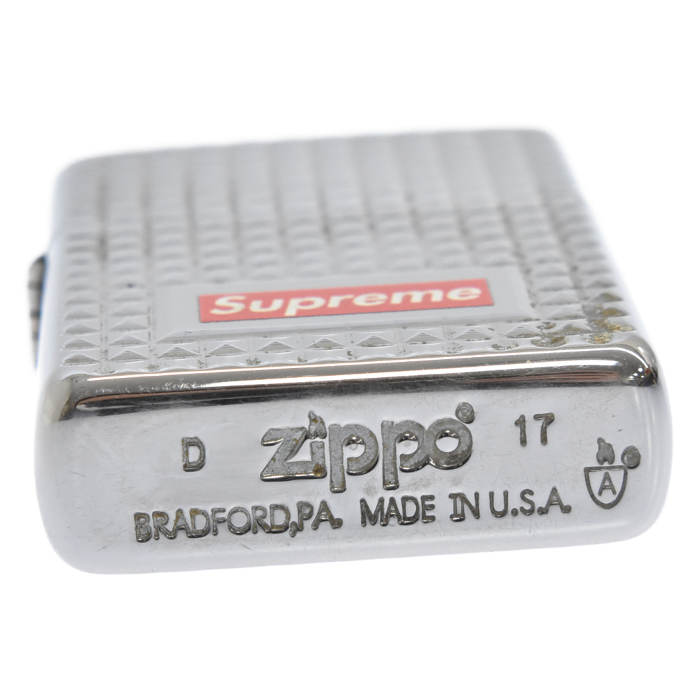 SUPREME(シュプリーム) 17AW Diamond Cut Zippo ダイアモンドカットジッポ ライター【7023A240002】