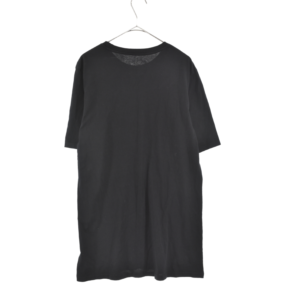 CHROME HEARTS(クロムハーツ) ロゴプレート付きクロスパッチ 半袖Tシャツ カットソー ブラック M【7023C160008】