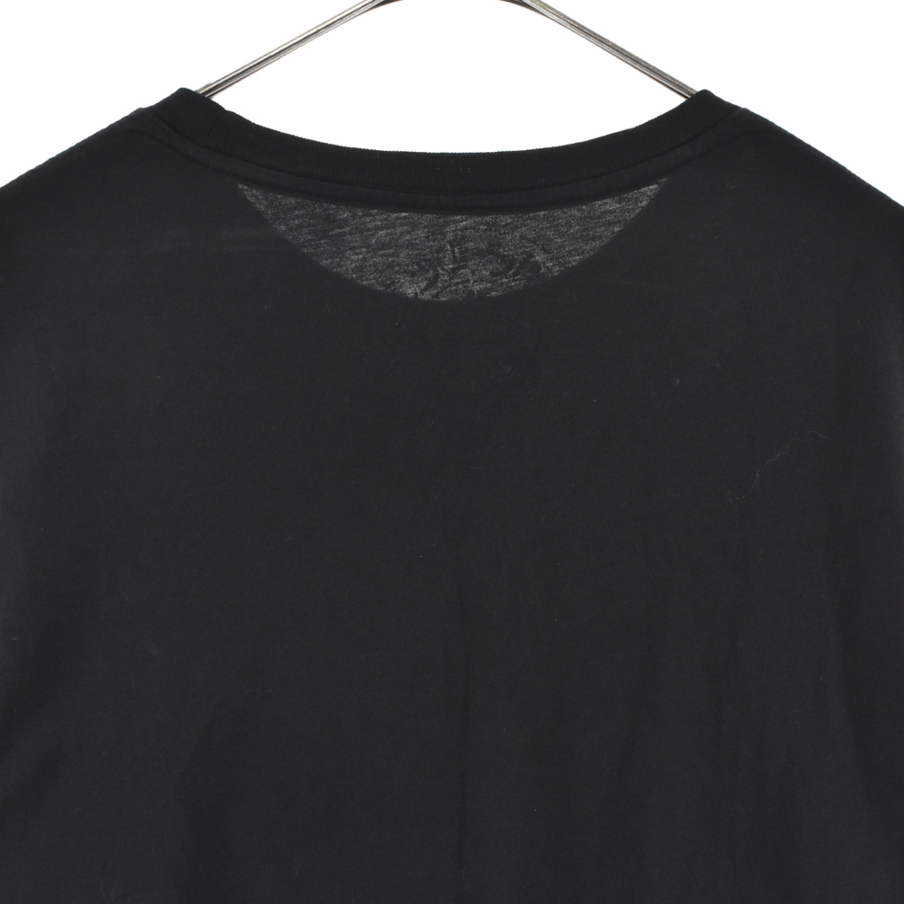CHROME HEARTS(クロムハーツ) ロゴプレート付きクロスパッチ 半袖Tシャツ カットソー ブラック M【7023C160008】