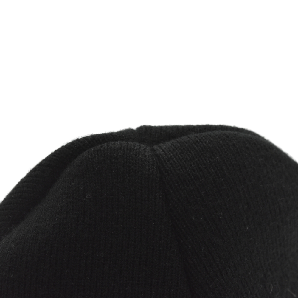 CHROME HEARTS(クロムハーツ) CHプラスロゴ刺繍ニットキャップ ビーニー ニット帽 ブラック【7023D240006】
