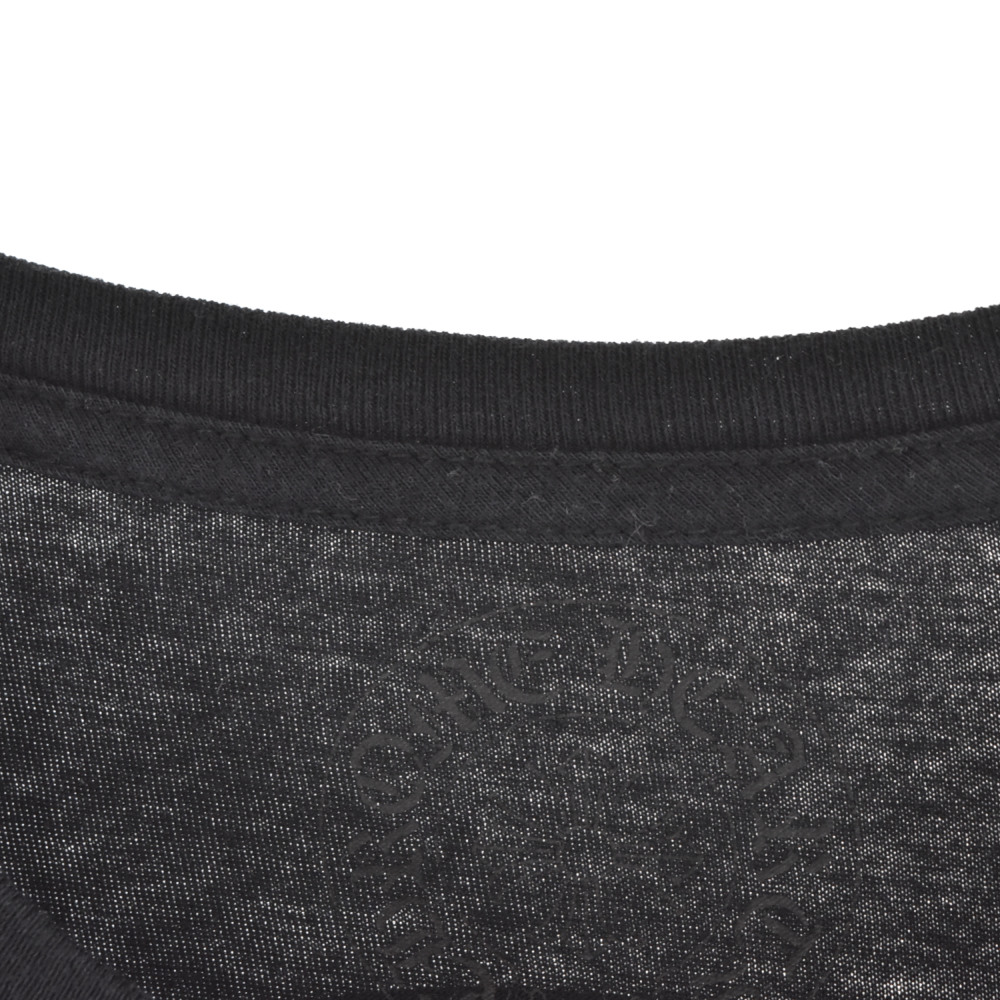 CHROME HEARTS(クロムハーツ) CHプラスプリント半袖Tシャツ カットソー ブラック XL【7023E030017】