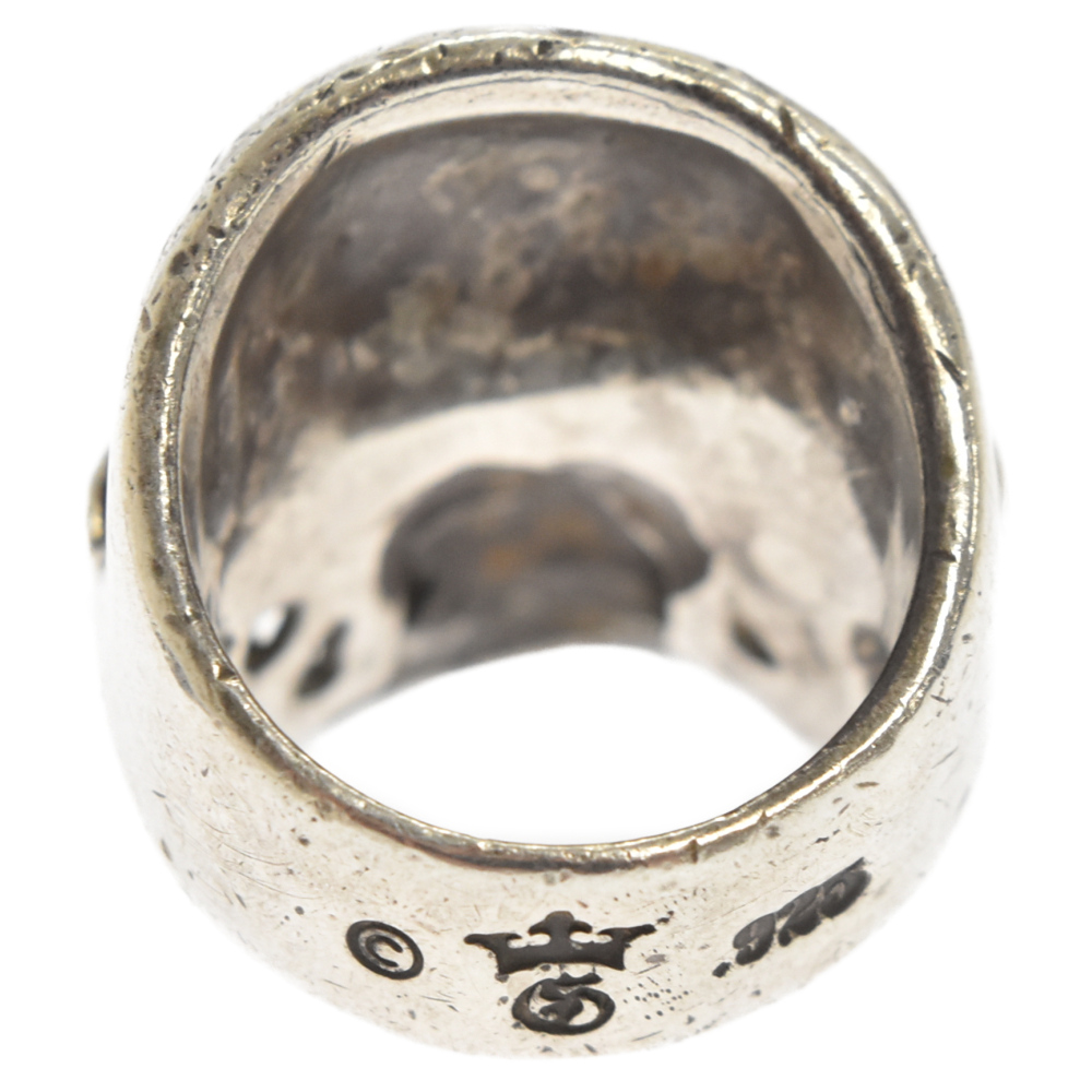 Gaboratory/Gabor(ガボラトリー/ガボール) Medium Large Skull Ring with Jaw ラージスカルリング ウィズジョー 19.5号 ギャランティ付き【7023E080017】
