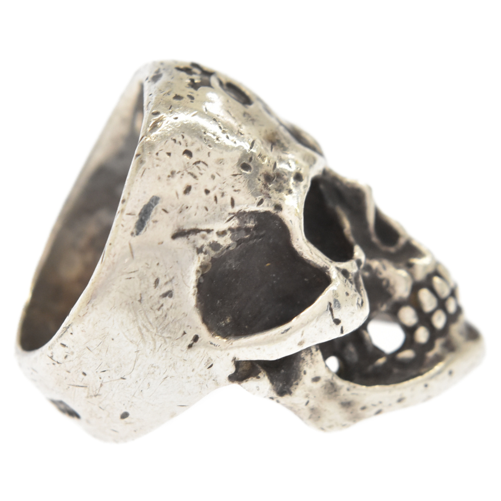 Gaboratory/Gabor(ガボラトリー/ガボール) Medium Large Skull Ring with Jaw ラージスカルリング ウィズジョー 19.5号 ギャランティ付き【7023E080017】