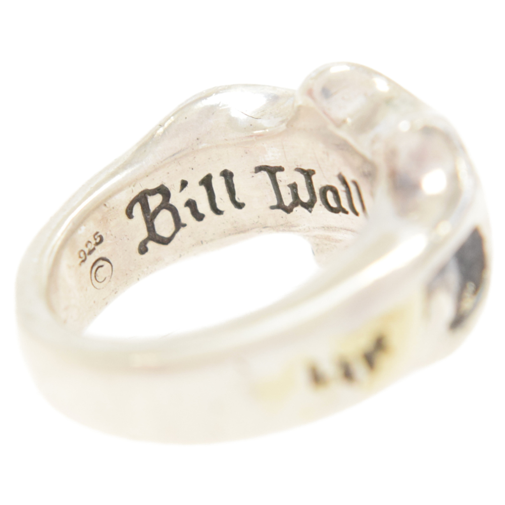 Bill Wall Leather/BWL(ビルウォールレザー) ウェッデ スパイダーウェブ シルバーリング 12号【7023G290003】