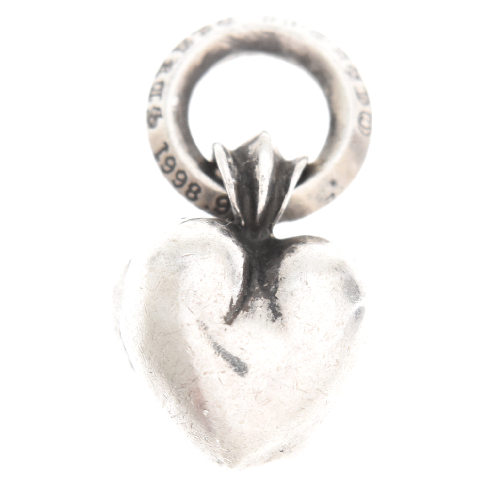 CHROME HEARTS(クロムハーツ) HEART CHARM/ハートチャーム チャーム/シルバーネックレストップ