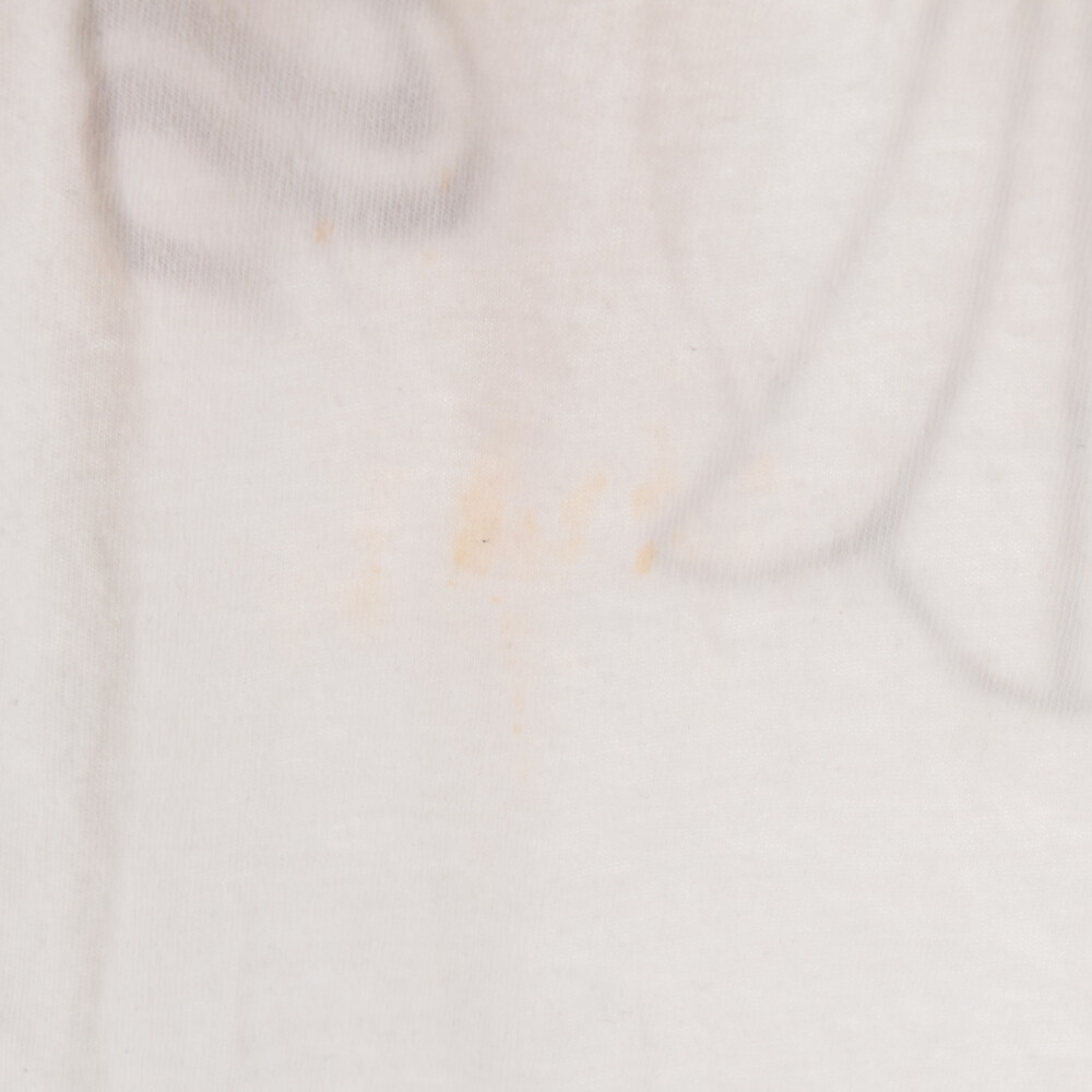 CHROME HEARTS(クロムハーツ) ネックッロゴプリント半袖Tシャツ カットソー ホワイト M【7023I070007】