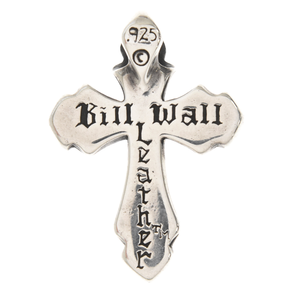 Bill Wall Leather/BWL(ビルウォールレザー) Medium 2005 Cross Pendantミディアム2005 クロス ペンダント アフター ジルコニア シルバー【7023J010003】
