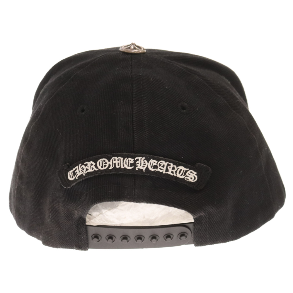 CHROME HEARTS(クロムハーツ) Horseshoe Baseball Hat ホースシューロゴ刺繍 ベースボールキャップ ブラック【7024A100008】