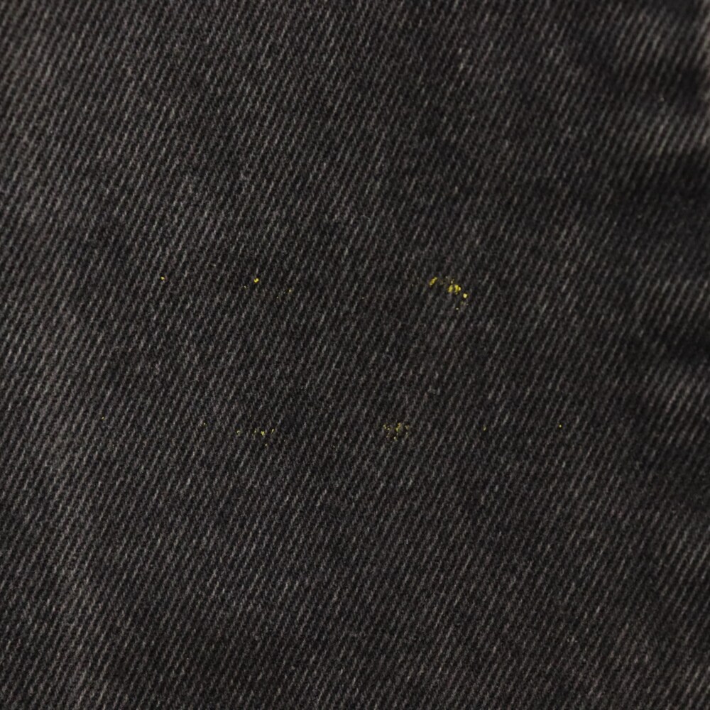 CHROME HEARTS(クロムハーツ) ×LEVI'S 517 Denim Pants リーバイスコラボ クロウボタン デニムパンツ ジーンズ クロスパッチ ブラック【7024B080026】