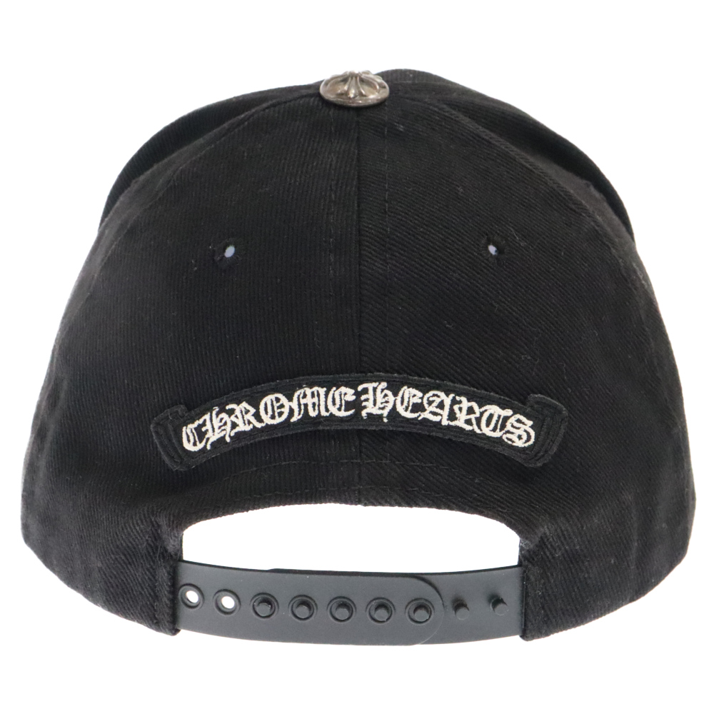 CHROME HEARTS(クロムハーツ) Horseshoe Baseball Hat ホースシュー 刺繍 ベースボール キャップ ブラック【7024C070005】