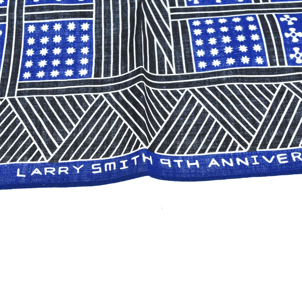 LARRY SMITH(ラリースミス) 9TH ANNIVERSARY BANDANA 9周年記念バンダナ スカーフ【7122D040002】