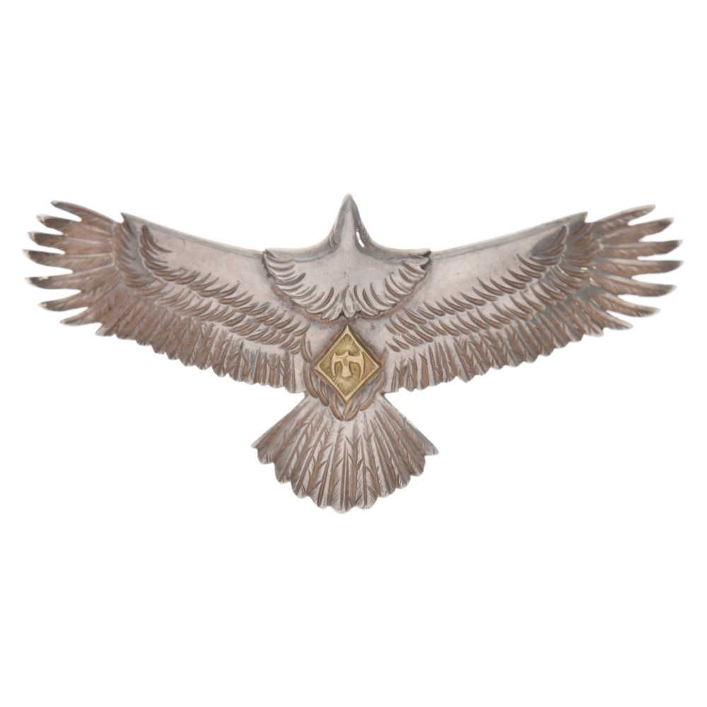 鷲見太郎(ワシミタロウ) eagle eg-03/K18 925 K18 eagle metal K18イーグルメタル付き イーグル ネックレストップ【7123L030006】