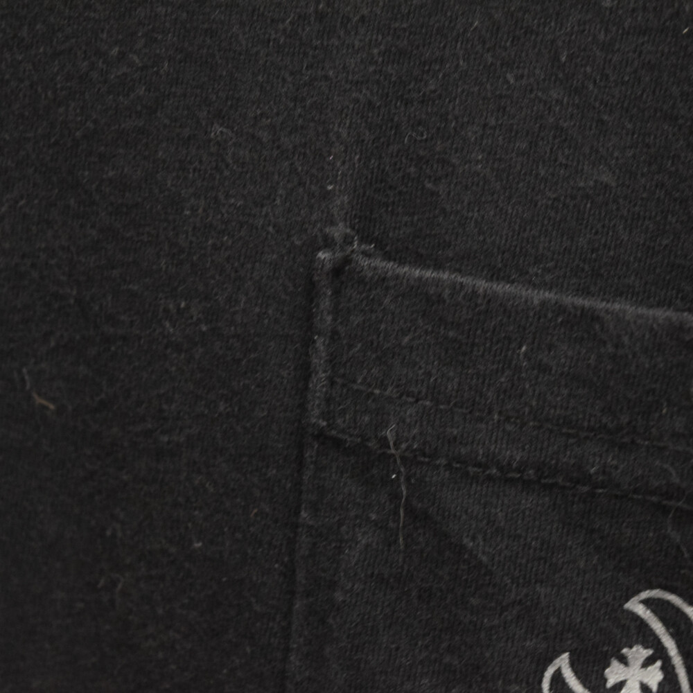 CHROME HEARTS(クロムハーツ) CHプラスプリント半袖Tシャツ カットソー ブラック L【7223I100014】