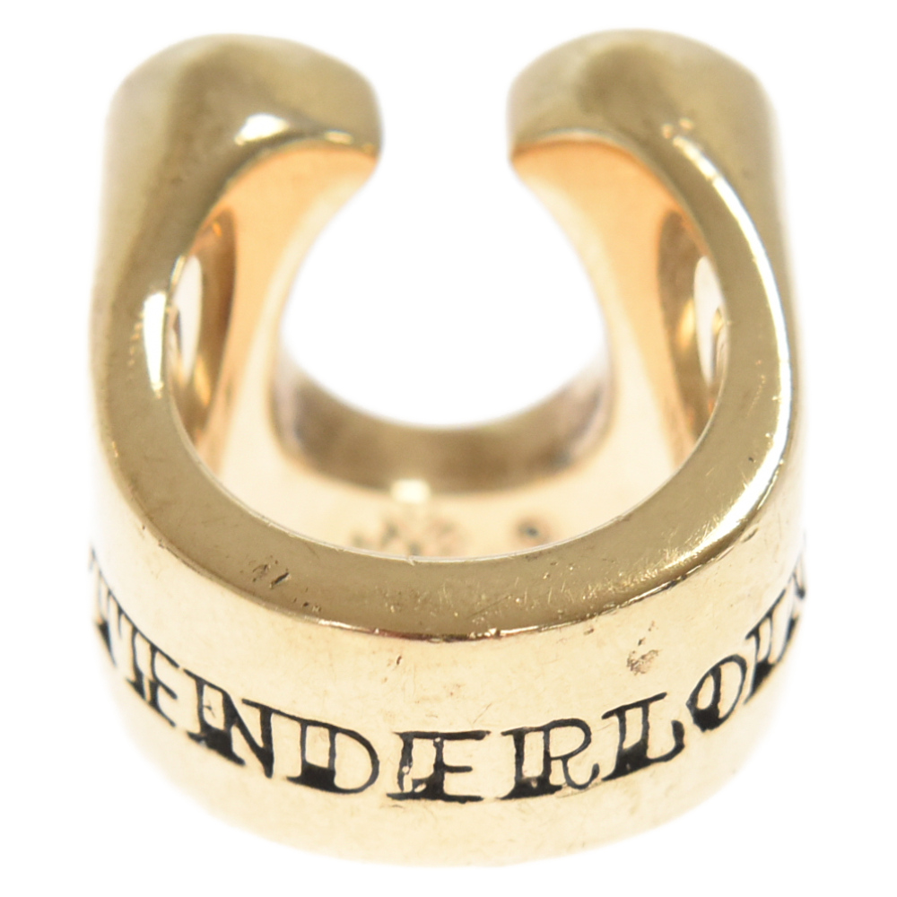 TENDERLOIN(テンダーロイン) T-H.SRING CHICK SIZE GOLD/STONE8K ダイヤ ホースシューリング 指輪 ゴールド 13号【7223J190006】