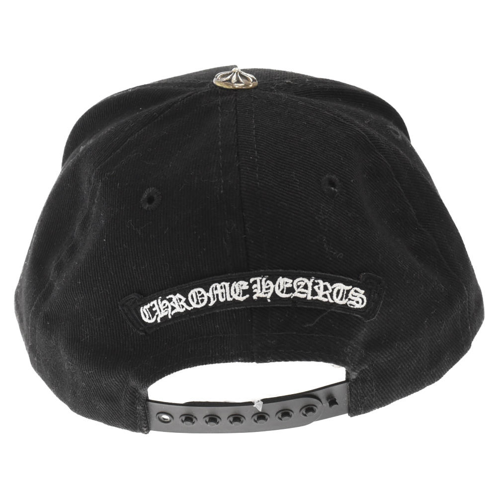 CHROME HEARTS(クロムハーツ) RS3クロス TRUCKER CAP クロスボール ベースボールキャップ 帽子 ブラック【7223K250034】