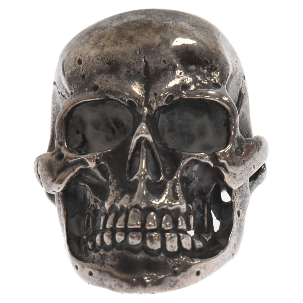 Gaboratory/Gabor(ガボラトリー/ガボール) Large Skull Ring Jaw ラージスカルWジョー リング シルバー 21号【7223L290016】