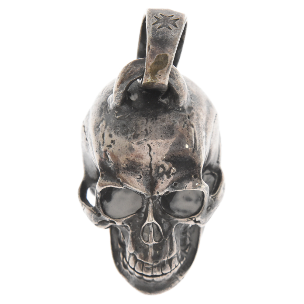 Gaboratory/Gabor(ガボラトリー/ガボール) Large Skull Head Pendant ラージ スカル ヘッド ペンダント シルバー【7223L290017】