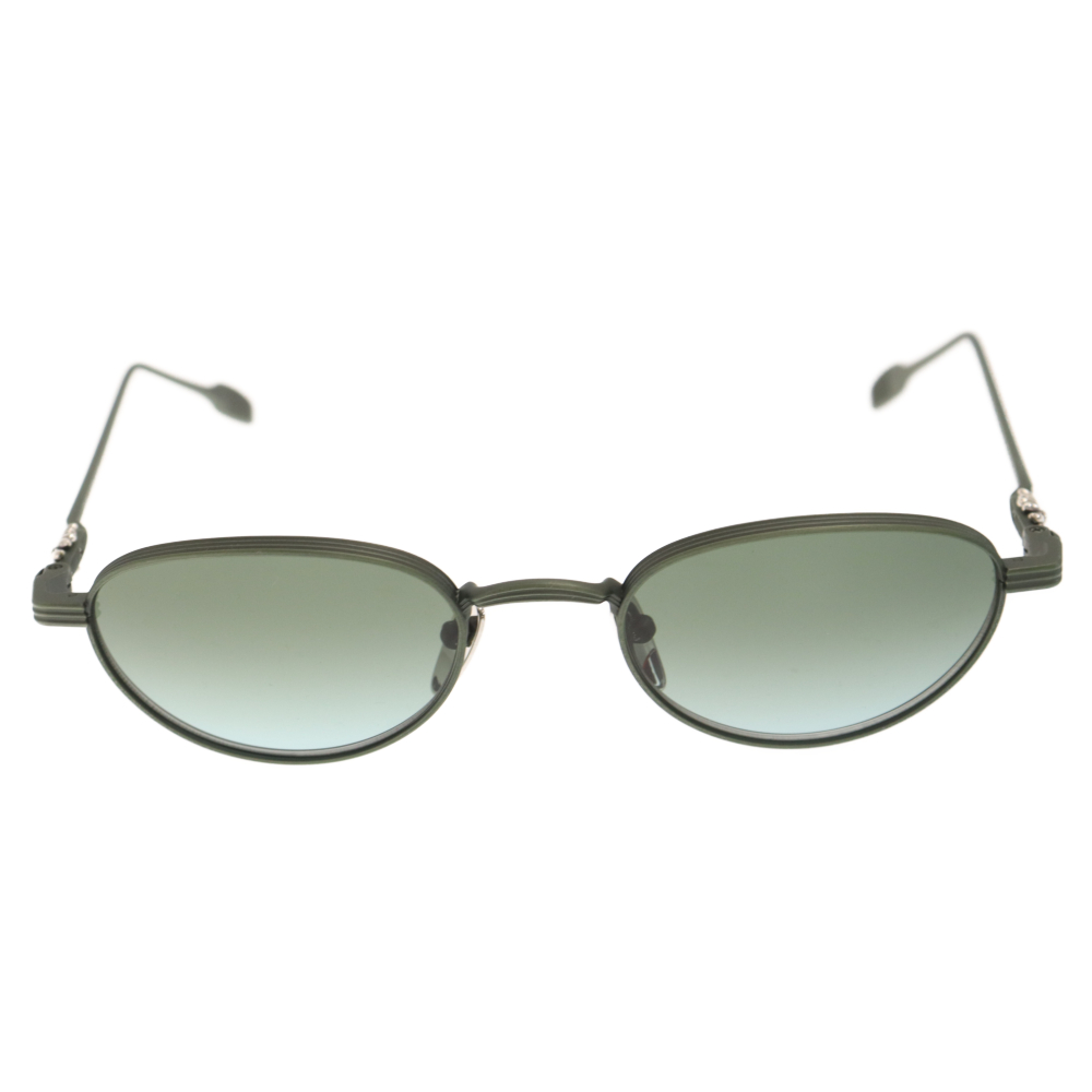 CHROME HEARTS(クロムハーツ) CLITORIAL CHクロステンプルサングラス グリーン アイウェア 眼鏡 メガネ【7224A180002】