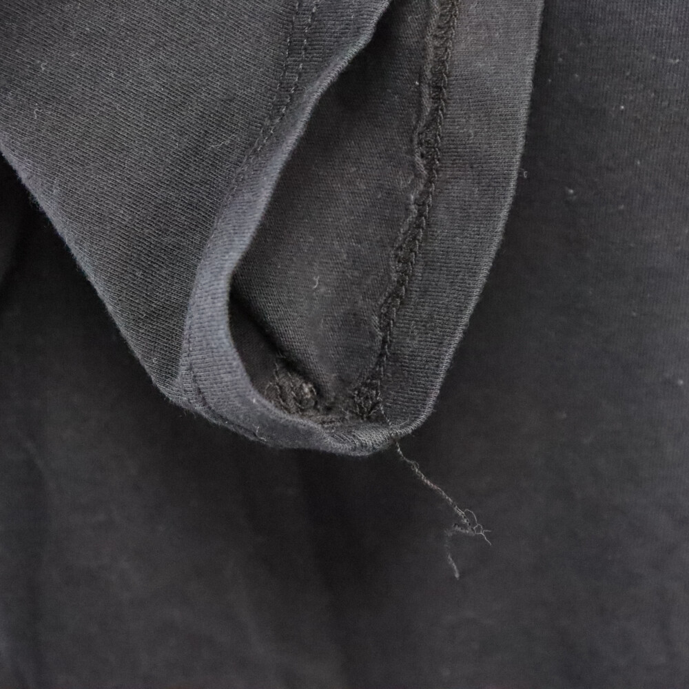 CHROME HEARTS(クロムハーツ) スクロールラベルプリント半袖Tシャツ ブラック L【7224B040011】