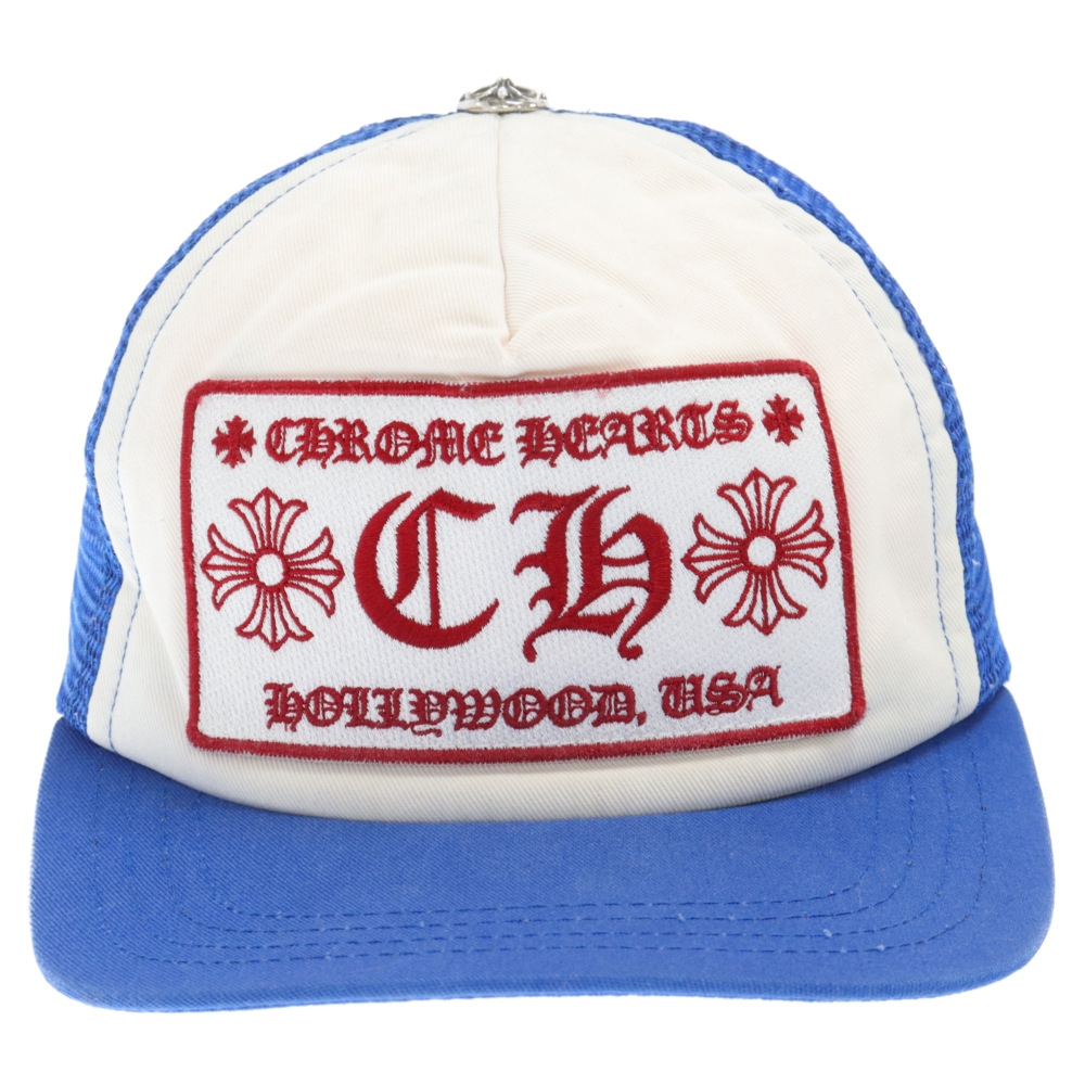 CHROME HEARTS(クロムハーツ) TRUCKER CAP/トラッカーキャップ CHパッチクロスボール付メッシュキャップ 帽子【7224B060022】