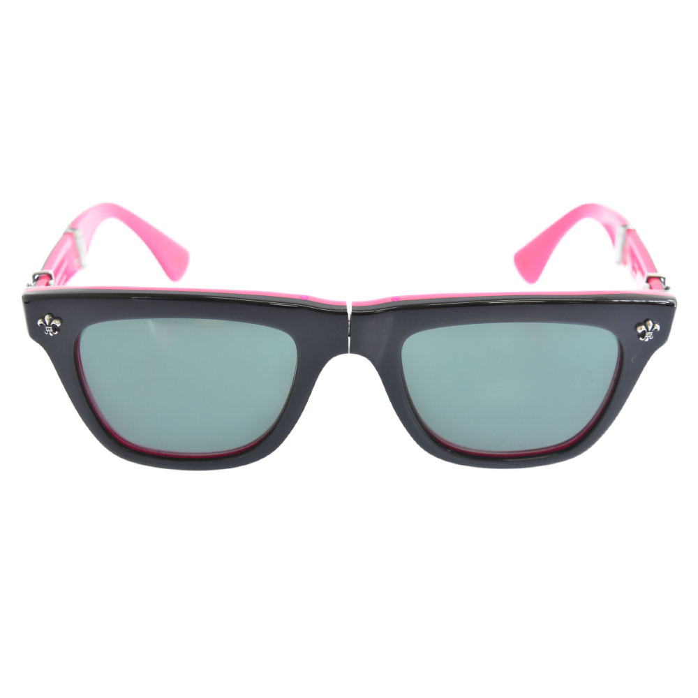 全商品オープニング価格 折りたたみサングラス メガネ 眼鏡 ユニセックス ピンク