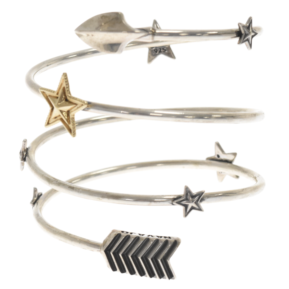 CODY SANDERSON(コディーサンダーソン) Shooting Stars Spiral Bracelet 18K Star シューティング スター スパイラル ブレスレット シルバー/ゴールド【9223K140001】