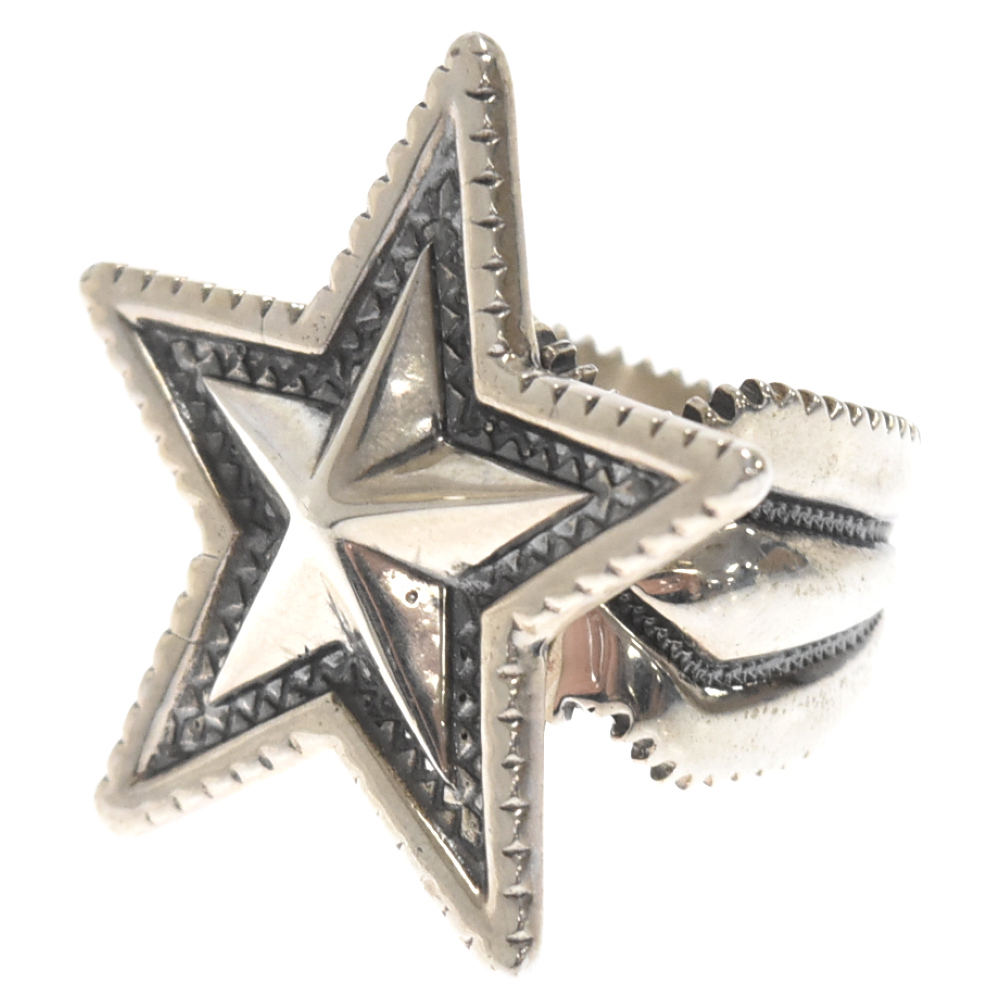 CODY SANDERSON(コディーサンダーソン) Medium Star Ring ミディアム スター リング シルバー【9223K140127】