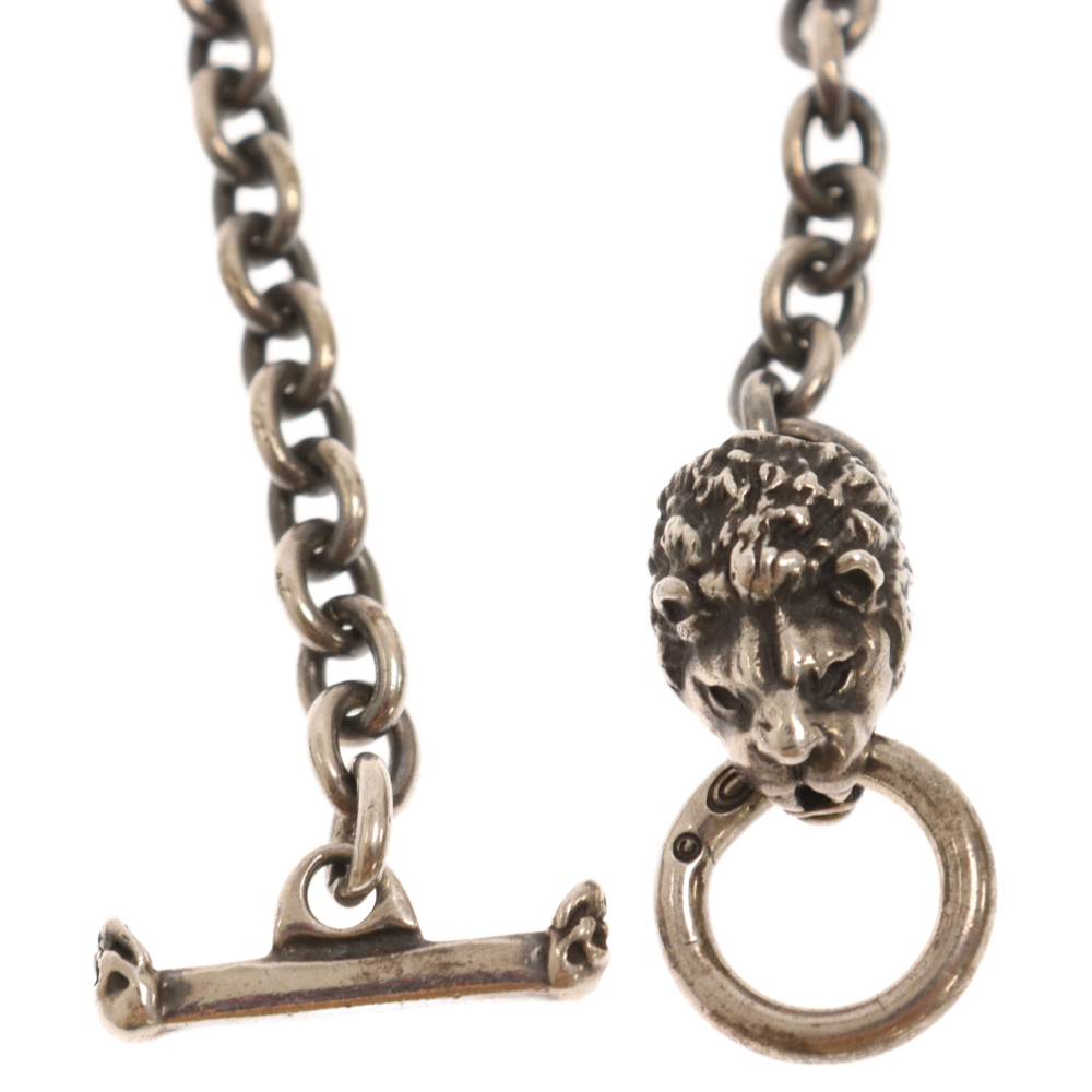 Gaboratory/Gabor(ガボラトリー/ガボール) Half Lion WithO-ring & 7Chain Necklace ハーフライオン ウィズ Oリング 7チェーンネックレス シルバー【9224A080001】